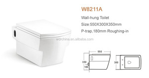 Plaza nueva de baño diseño china wholesale <span class=keywords><strong>tocador</strong></span> montado en la pared - Product Image 2