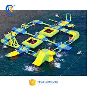Équipement de parc aquatique flottant gonflable pour sports nautiques en plein air pour enfants et adultes, parc aquatique gonflable - Product Image 2