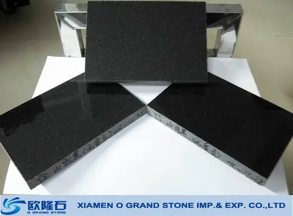 custom welcomed Shanxi absolutely black marble tile granite tile