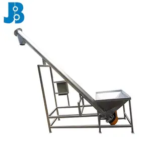 OEM custom flexible helical screw conveyor/spiral conveyor screw conveyor feeder for power