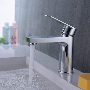 Grifo de lavabo verificado por CUPC CE, grifo de acero inoxidable de un solo orificio <span class=keywords><strong>para</strong></span> baño, mezclador de lavabo - Product Image 3