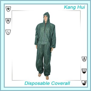 Alta calidad a prueba de fuego desechables hygeian Salas Blancas Coverall - Product Image 1