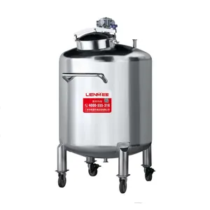 ISO9001 Standaard Rvs Beweegbare Parfum/Alcohol Mixer Tank Parfum Mixer Tank