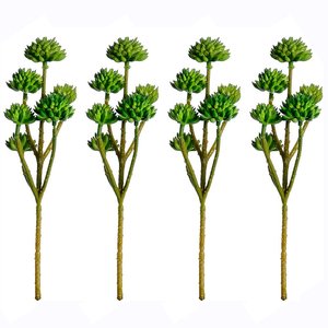 Realistico <span class=keywords><strong>mini</strong></span> bonsai piante succulente <span class=keywords><strong>cactus</strong></span> artificiale in vaso - Product Image 4