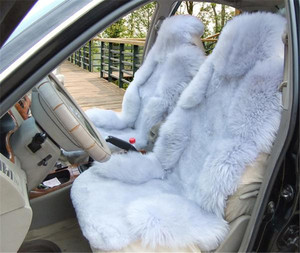 Genuine Long Hair <strong>Sheepskin</strong> <strong>Car</strong> <strong>Seat</strong> <strong>Cover</strong>/Winter warmer <strong>car</strong> <strong>Seat</strong> Cushion - Product Image 4