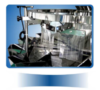 KENWEI Contrôle automatique de l'alimentation, Peseuse combinée haute précision à 10 têtes, Emballage, Remplissage, Scellage, Comptage pour sachets en film d'aluminium