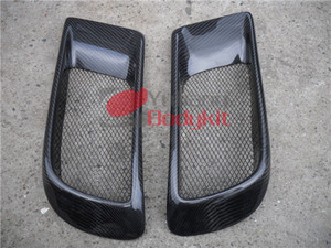 <span class=keywords><strong>EVO</strong></span> 10 <span class=keywords><strong>X</strong></span> RA สไตล์ด้านหน้ากันชนท่ออากาศด้านข้างคาร์บอนไฟเบอร์ CF สำหรับ2008-2010 Lancer Evolution - Product Image 3