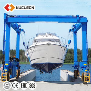 Viaje Barco <span class=keywords><strong>de</strong></span> elevación del <span class=keywords><strong>polipasto</strong></span> 200 t grúa pórtico - Product Image 3