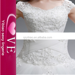 Abito da <span class=keywords><strong>Sposa</strong></span> Elegante <span class=keywords><strong>Bianco</strong></span> Direttamente dalla Fabbrica Classico Stile Principessa Taglie Forti con Decorazioni in <span class=keywords><strong>Pizzo</strong></span> e Chiffon per la Mamma della <span class=keywords><strong>Sposa</strong></span> - Product Image 6