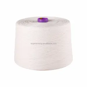 Supply 55%hemp/45%cotton Blended Yarn 16Ne For Weaving And Knitting