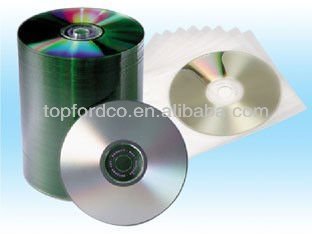 700M 52X Blank Empty CDR Disc A+ Grade Silver Color 50/100pcs Spindle