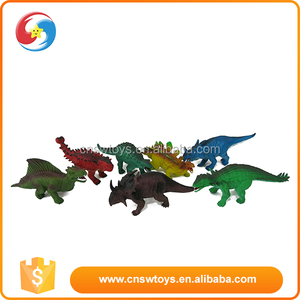 Custom cheap hard plastic 12 unids dinosaur mini plastic animal - Product Image 2