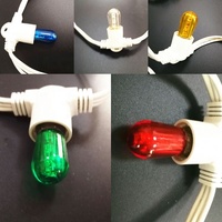 Mini ampoule led Papaya 14V 24V, led colorée et étanche, 0.3W, lampe pour la décoration extérieure, livraison gratuite
