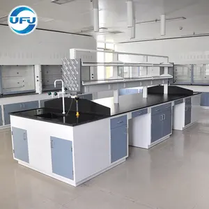 Laboratory Furniture Island Bench/School Lab Furniture