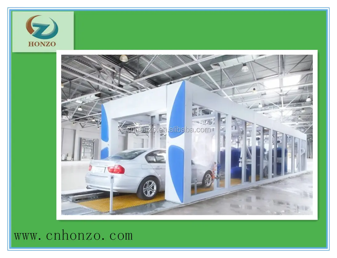 CHINA Túnel de equipos de lavado de coches se utiliza plenamente coche automático máquina de lavado de sistema HZ-T704