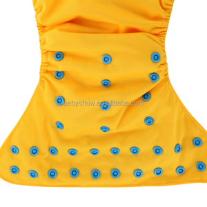 Infantil AIO pañal de tela para bebes PUL impermeable tela de gamuza siempre seco Interior talla única fábrica de China - Product Image 5