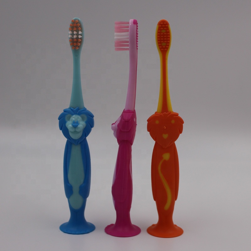 2021 популярная детская зубная щетка OEM с присоской
