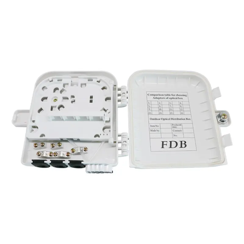 FTTH Fiber Quang Disturition Box/Terminal Box 8 Cổng Ftth Box Plc Splitter