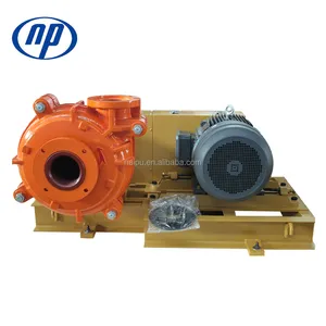 6 / 4 D - NPAH Nouvelle pompe à boue à entraînement par courroie trapézoïdale avec cache-courroie et base / Bomba De Mineracao - Product Image 1