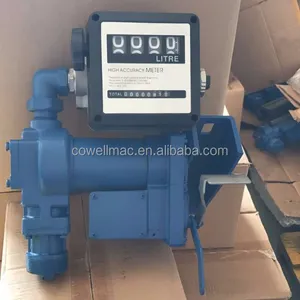 12/ETP-50A 24v portátil kit bomba com medidor de fluxo diesel bocal manual elétrica