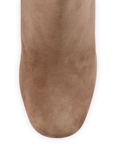 Zapatos italianos de piel auténtica para <span class=keywords><strong>mujer</strong></span>, <span class=keywords><strong>botas</strong></span> hasta el muslo de tacón de cuero de alta calidad, <span class=keywords><strong>botas</strong></span> hasta la rodilla - Product Image 3