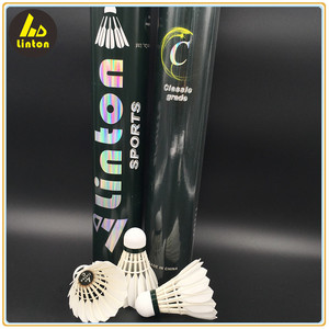<span class=keywords><strong>Volant</strong></span> de <span class=keywords><strong>badminton</strong></span> Linton Malaisie, vente chaude, bonne qualité, <span class=keywords><strong>plume</strong></span> de canard blanche A+++, pour l'entraînement - Product Image 4