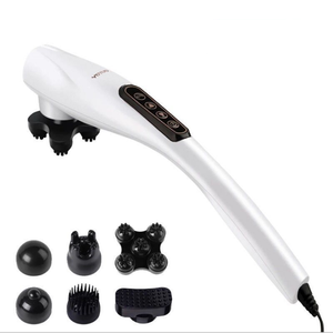 赤外線加熱強力なスティック振動ボディ電気ハンドヘルドマッサージハンマー - Product Image 4