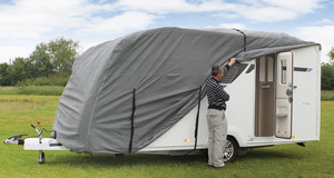 Protection contre la pluie <span class=keywords><strong>pour</strong></span> <span class=keywords><strong>camping</strong></span>-<span class=keywords><strong>car</strong></span>, caravane, autocaravane, couverture <span class=keywords><strong>de</strong></span> <span class=keywords><strong>toit</strong></span>, 99% <span class=keywords><strong>de</strong></span> rejet des UV et des IR, tissu non tissé, ajustement universel, imperméable - Product Image 5