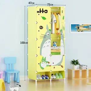 Baby Slaapkamer Ontwerp Kid Plastic Garderobe