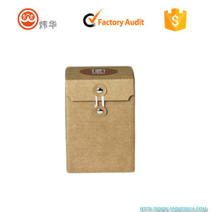 High Quality Kraft <strong>Paper</strong> Packaging Boxes Recycled <strong>Fold</strong> Custom Gift <strong>Box</strong> With String - Product Image 4
