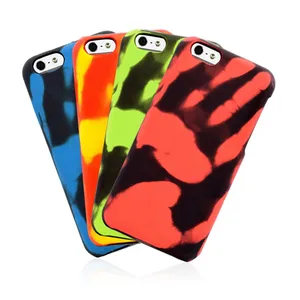 Hot Koop Temperatuur Sensing Kleur Veranderen Cool Mobiele Telefoon Case Voor Iphone 7 8 Plus