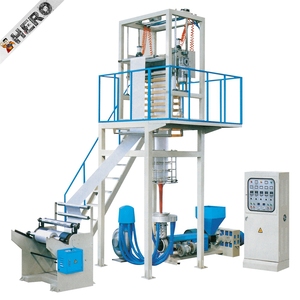 Macchina Estrusore per Film Soffiato HERO PE Prezzo LDPE HDPE per Produrre Plastica Fornita Macchina Automatica per Soffiaggio PET Rotativa 3000 40KW 380V - Product Image 4