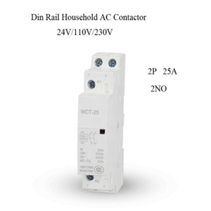 Chine fournisseur 2p 25A Tic Ménage DIN Rail AC <span class=keywords><strong>Contacteur</strong></span> - Product Image 2