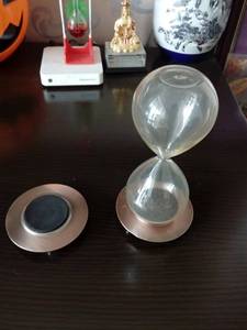 OEM sản xuất kim loại cơ sở từ tùy chọn màu cát hẹn giờ đồng hồ cát tùy chỉnh đồng hồ cát - Product Image 5