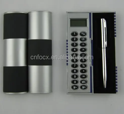 Best Selling Pocket Calculator/Pen Rekenmachine/Calculator Met Pen Set