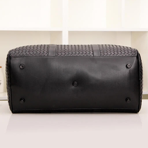 Guangzhou factory-<span class=keywords><strong>bolsa</strong></span> de viaje de cuero tejido, bolsas de equipaje, 2016 - Product Image 5