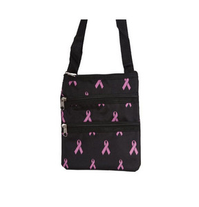 DEQI Cancer du sein de Ruban Rose Petit Hipster Sac à Bandoulière - Product Image 1