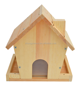 Vivid Kids Toy-casita de madera Natural sin terminar - Product Image 3