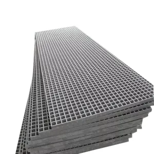 Construction Application And Smooth Surface Treatment Fiber Reinforced Plastic Road Drainage Fiberglass Gratings