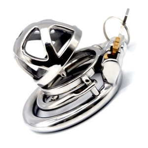 <span class=keywords><strong>Cage</strong></span> de chasteté FRRK 4,9 cm en acier inoxydable avec serrure, <span class=keywords><strong>cage</strong></span> pour pénis avec porte-clés, dispositif de chasteté masculin pour homme - Product Image 2