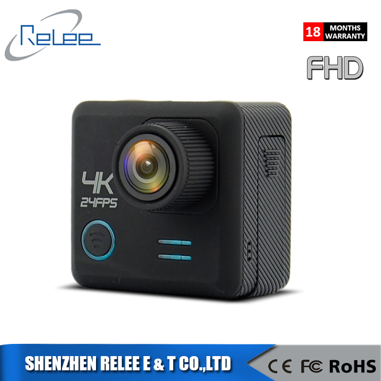 NTK96660 Действий Камеры 4 К 24fps Wi-Fi Ultra HD 16MP 30 М Водонепроницаемый Мини Шлем Камеры велосипеда записи Камера Спорта
