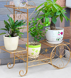 Big Size Tall Auto Vorm <span class=keywords><strong>Plant</strong></span> <span class=keywords><strong>Pot</strong></span> Houder Wielen Stands Voor Bloempot - Product Image 6
