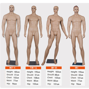 Boneka Pria XINJI Lifestyle Seksi Realistis Mirip Manusia dengan Riasan, Manekin Tubuh Penuh untuk Dijual - Product Image 3