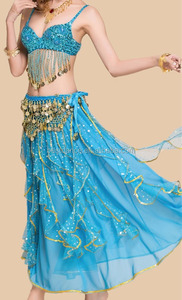 Sequin <strong>Bra</strong> Tops <strong>Belly</strong> <strong>Dance</strong> Top <strong>Tribal</strong> Dancing Fancy Tops - Product Image 6