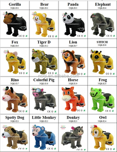 Parco divertimenti bambini <span class=keywords><strong>elettrico</strong></span> Walking Animal Ride Panda Ride on Indoor 1 pezzo Picture 100w Dinosaur Electric Car Dinosaur Puppet - Product Image 2