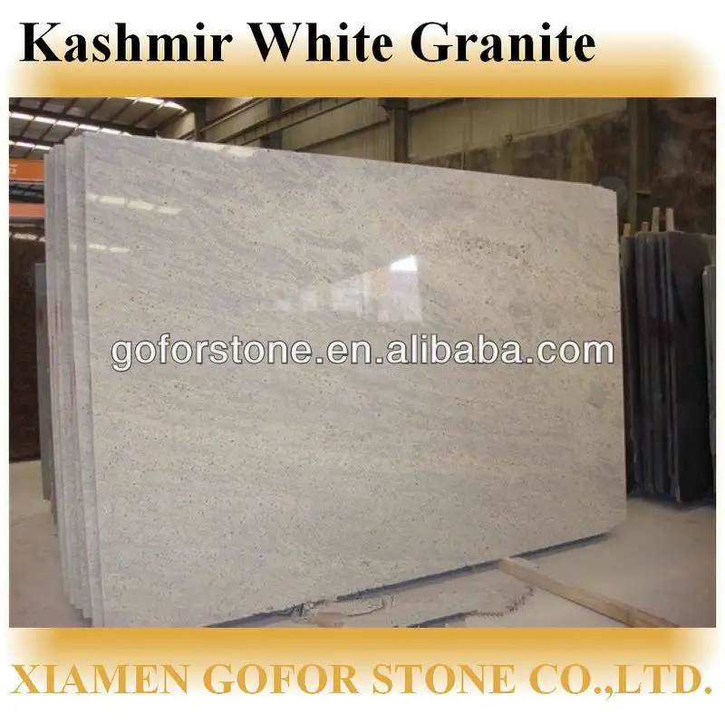Preço granito slab kashemira branco granito