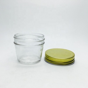 OEM 4Oz Mason Jar Kín Glass Jar Cho Mứt Mật Ong Nến Làm Với Vít Nắp - Product Image 2