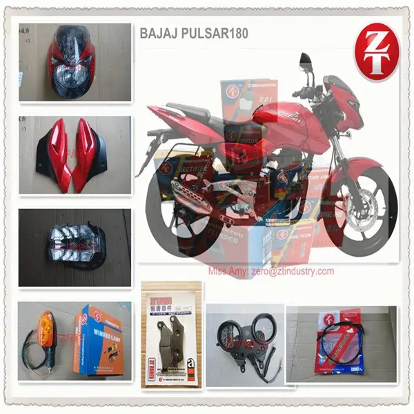 มาแรง!! Whosale Bajaj Pulsar180/Pulsar350ชิ้นส่วนรถจักรยานยนต์สำหรับรถจักรยานยนต์ Keeway