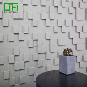 9MM AU Market Pro-environment feltro acustico 100% poliestere pannello materiali fonoassorbenti pannelli acustici per animali domestici per ufficio - Product Image 5