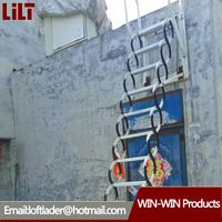 Escalier de grenier mural télescopique pliable en acier et aluminium au design moderne